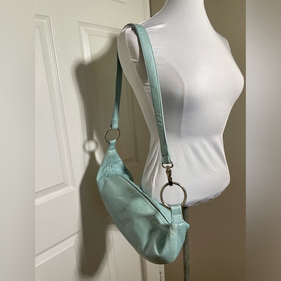 J.J. WINTERS Leather Slouchy Hobo Shoulder/Crossbody bag - Picture 3 of 7